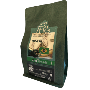 Bild von Original Brasilien Single Arabica, helle Röstung in der Verpackung