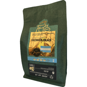 Bild von Original Honduras Single Arabica, dunkle Röstung in der Verpackung