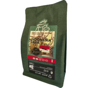 Bild von Original Java Indonesien Single Arabica, helle Röstung in der Verpackung