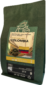 Bild von Kolumbien – Original Single Arabica – helle Röstung in der Verpackung