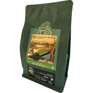 Bild von Original Tansania Single Arabica, dunkle Röstung in der Verpackung