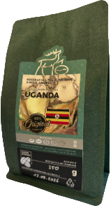 Bild von Uganda – Original Single Arabica – helle Röstung in der Verpackung